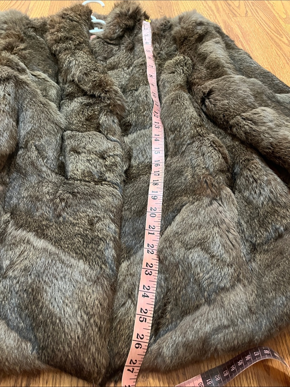 Vintage Rabbit Fur Coat - Picture 4 of 8